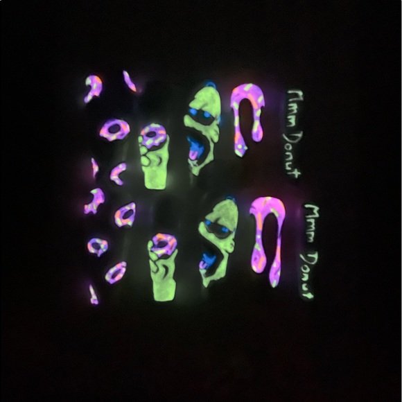 Homer Simpson press on nails - Picture 3 of 3